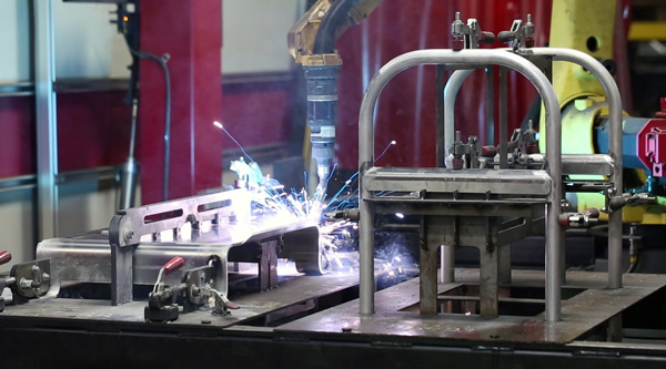 robotic welding cell